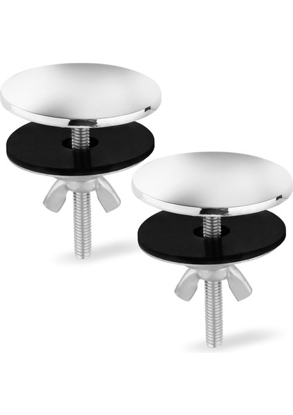 2 Inç Mutfak Lavabo Deliği Kapakları, Paslanmaz Çelik Musluk Deliği Kapağı Lavabo Musluğu Deliği Tapası Sızıntı Önleme Için (Yurt Dışından)