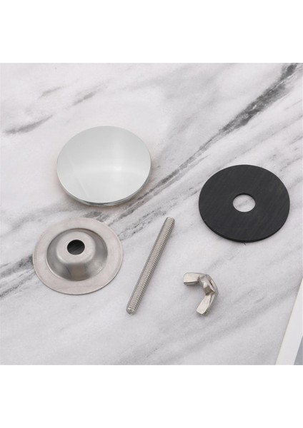 2 Inç Mutfak Lavabo Deliği Kapakları, Paslanmaz Çelik Musluk Deliği Kapağı Lavabo Musluğu Deliği Tapası Sızıntı Önleme Için (Yurt Dışından) fırsatları