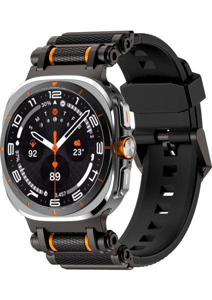 Samsung Galaxy Watch Ultra 47MM Için Silikon Saat Kayışı (Yurt Dışından)