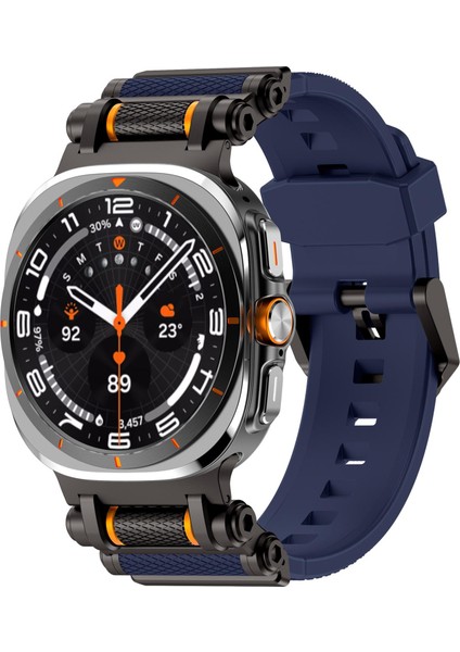 Samsung Galaxy Watch Ultra 47MM Için Silikon Saat Kayışı (Yurt Dışından)