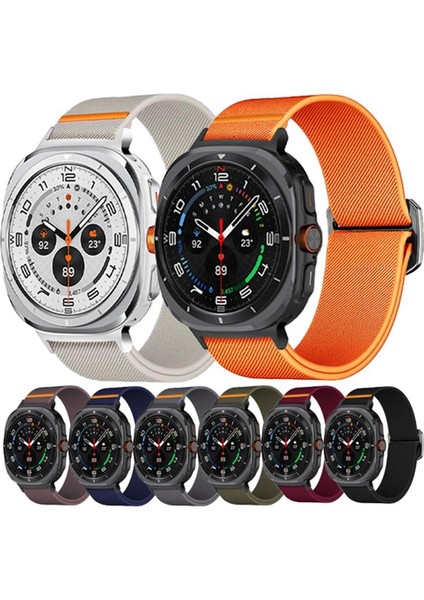 Samsung Galaxy Watch Ultra 47MM Için Naylon Saat Kayışı (Yurt Dışından) fırsatları