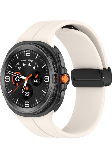 Samsung Galaxy Watch 8 40MM / 44MM Için Silikon Saat Kayışı (Yurt Dışından)
