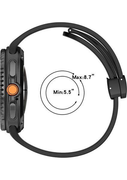 Samsung Galaxy Watch 8 40MM / 44MM Için Silikon Saat Kayışı (Yurt Dışından) fırsatları