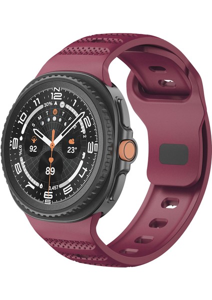 Samsung Galaxy Watch 8 40MM / 44MM Için Silikon Saat Kayışı (Yurt Dışından)