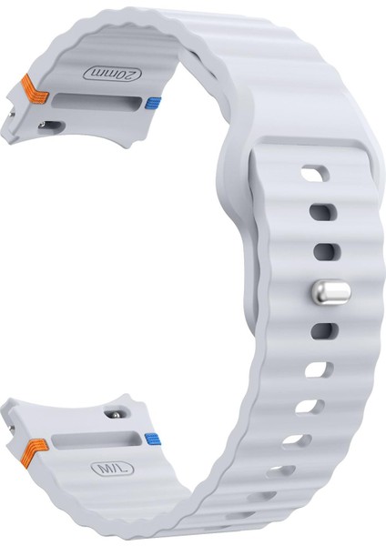 Samsung Galaxy Watch 7 40MM / 44MM Için Silikon Saat Kayışı (Yurt Dışından) modelleri