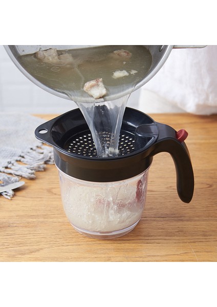 Mutfak Aletleri Alttan Serbest Bırakmalı Yağ Ayırıcı Süzgeçli Yağ Ayırıcı Çorba Kalıntısı Yağ Filtresi Ayrı (Yurt Dışından) indirimleri