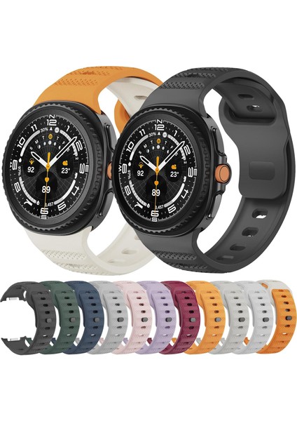 Samsung Galaxy Watch 8 40MM / 44MM Için Silikon Saat Kayışı (Yurt Dışından) fiyatları