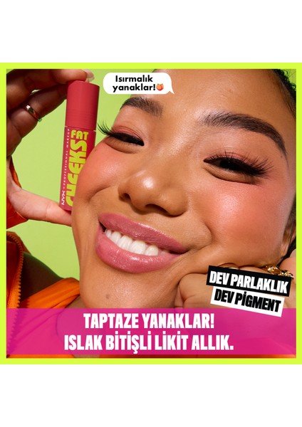 Fat Cheeks Islak Bitişli Likit Allık - 3 Guava Gush modelleri