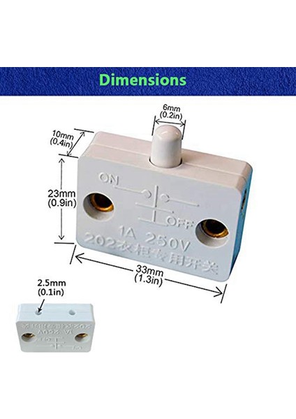4 Adet Dolap Kapı Anahtarı Dolap Lambası Anahtarı Çekmeceler Açık Kapalı Kapı 12V 24V 110V Beyaza Uygulanabilir (Yurt Dışından) modelleri