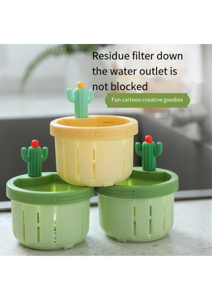 4 Adet Kaktüs Mutfak Lavabosu Tahliye Süzgeci Ev Kullanımı Kaktüs Lavabo Tahliye Sepeti Filtre Ağı Kaldırma Sepeti Lavabo Tıpası (Yurt Dışından) fiyatları