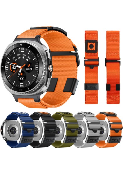 Samsung Galaxy Watch 8 40MM / 44MM Için Naylon Saat Kayışı (Yurt Dışından) modelleri