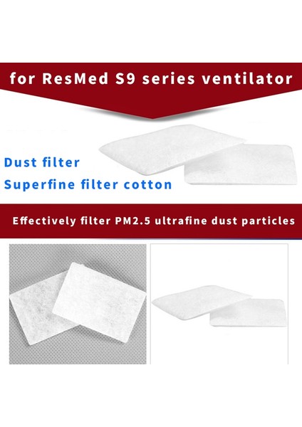 Cpap Hava Filtresi-Cpap Makineleri Için Ultra Ince Tek Kullanımlık Yedek Filtreler -20 Filtre (Yurt Dışından) fiyatları