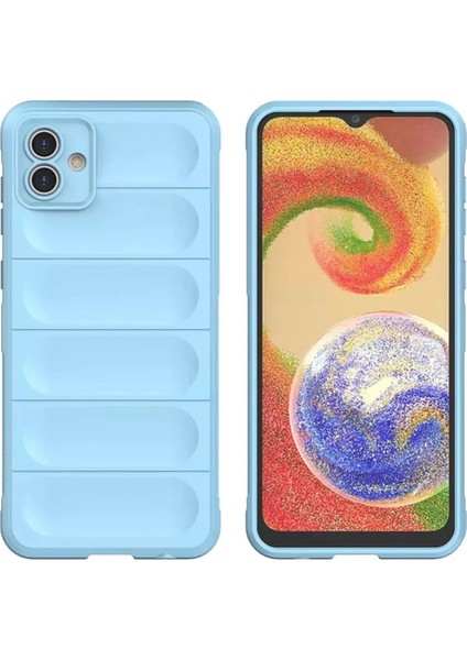 Samsung Galaxy A05 Kılıf Optimum Silikon - Sky Blue Arbkd fiyatları