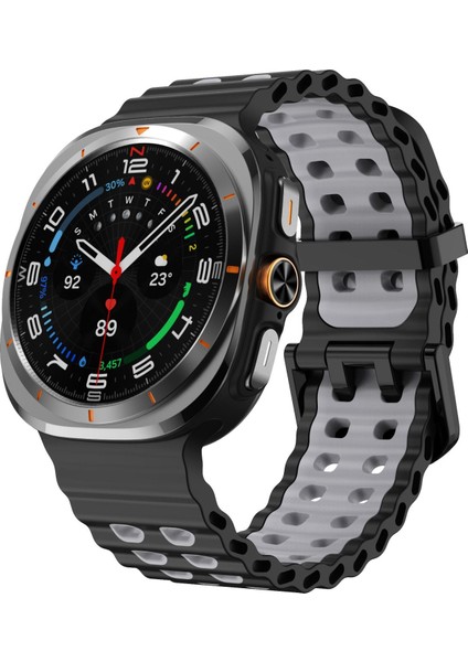 Samsung Galaxy Watch Ultra 47MM Için Kalebol Silikon Kayış (Yurt Dışından)