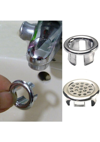 3 Küvet Lavabo Halkası Taşma Kapağı Yedek Lavabo Havzası Kapağı Banyo Seramik Havzası Taşma Halkası (Yurt Dışından) fırsatları