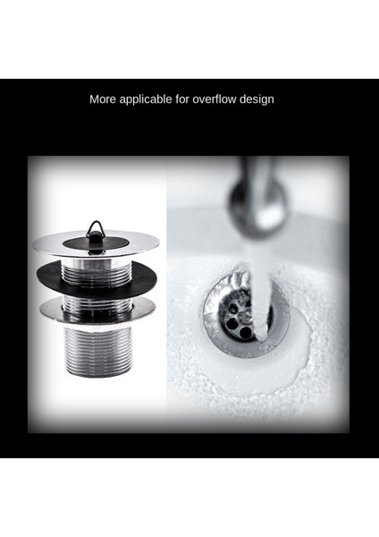 Süzgeçli Üniversal Tahliye Bağlantısı, Taşma Özellikli Açılır Tahliye Bağlantısı, Tahliye Vanası, Lavabo Tahliye Vanası (Yurt Dışından) modelleri