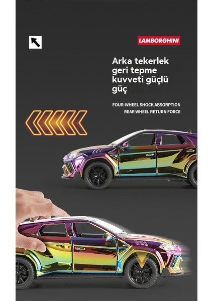 1:32 Lamborghini Elektrikli Kaplama Off-Road Araba Ses ve Işık Oyuncak Modeli (Yurt Dışından) indirimleri