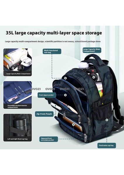Ovozı Günlük Omuz Çantası Öğrenci Okul Çantası Seti (Yurt Dışından) modelleri
