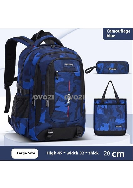 Ovozı Günlük Omuz Çantası Öğrenci Okul Çantası Seti (Yurt Dışından)