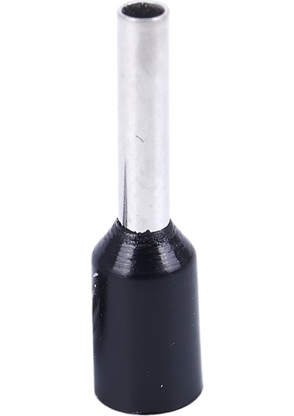 1000X Sıkma Terminali Ön Yalıtımlı Yüksük E1008 18AWG 1.0mm2 Gümüş Siyah (Yurt Dışından) fiyatları