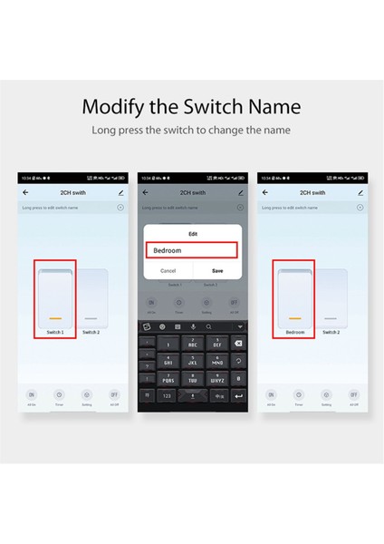 Wifi Akıllı 1/2 Yollu Işık LED Dimmer Anahtar Modülü Akıllı Yaşam/tuya App Uzaktan Kumanda Şalter Modülü Ev Için (Yurt Dışından)