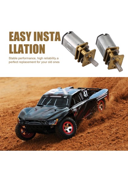 DC6V 30RPM N20 Mikro Hızlı Dişli Motoru Metal Dişli Kutusu Tekerleği ile Redüksiyon Dişli Motorları (Yurt Dışından) indirimleri