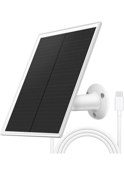 6W 5V Güneş Enerjili Başlık USB Açık Hava Su Geçirmez Düşük Güç Güvenlik Gözetim Şarj Kartı Fotovoltaik Panel, Beyaz-B (Yurt Dışından) indirimleri