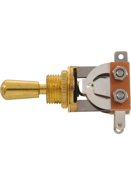 Altın Elektro Gitar 3 Yollu Geçiş Anahtarı Pikap Seçici Anahtarı Pirinç Ucu Topuzu ile (Yurt Dışından)