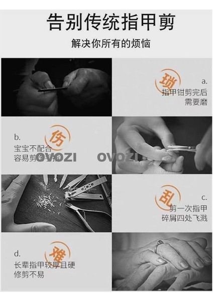 Ovozı Elektrikli Tırnak Makası Çok Fonksiyonlu Tırnak Bileyici (Yurt Dışından) modelleri