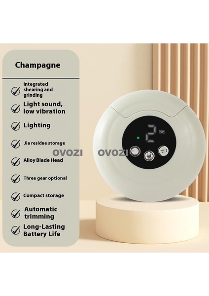 Ovozı Elektrikli Tırnak Makası Çok Fonksiyonlu Tırnak Bileyici (Yurt Dışından)