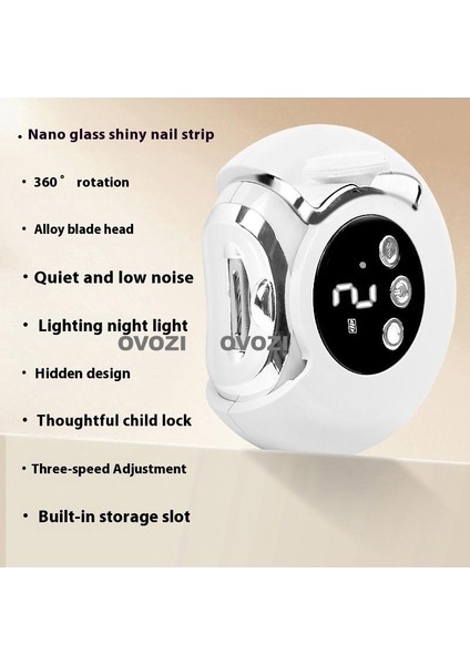 Ovozı Elektrikli Tırnak Makası Çok Fonksiyonlu Tırnak Bileyici (Yurt Dışından)