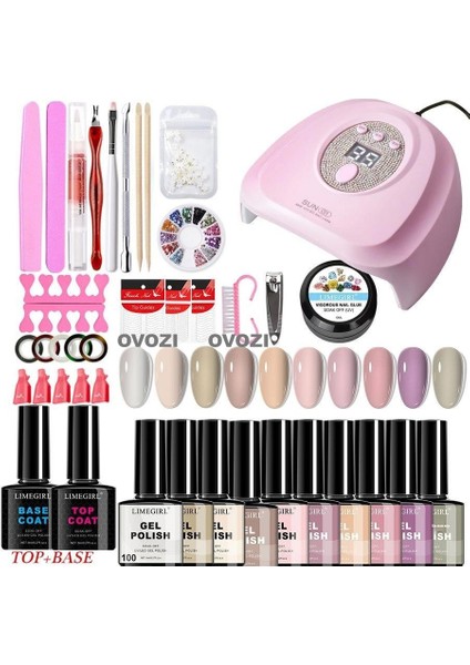 Ovozı Yapay Tırnak Manikür Seti (Yurt Dışından)