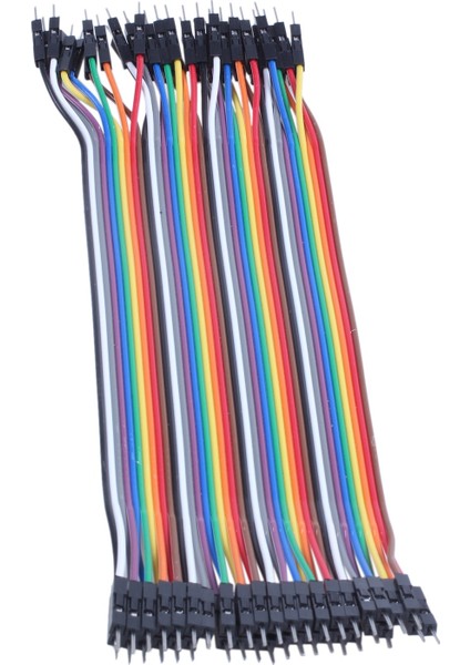 40 Adet 20 cm 2.54 mm Erkek-Erkek Breadboard Jumper Tel Kablo Arduino Için (Yurt Dışından) indirimleri