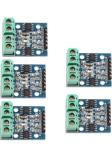 Adet L9110S 2 Kanal Dc Step Motor Çift Motor Sürücü Modülü Kontrol Kartı Arduino Için (Yurt Dışından)