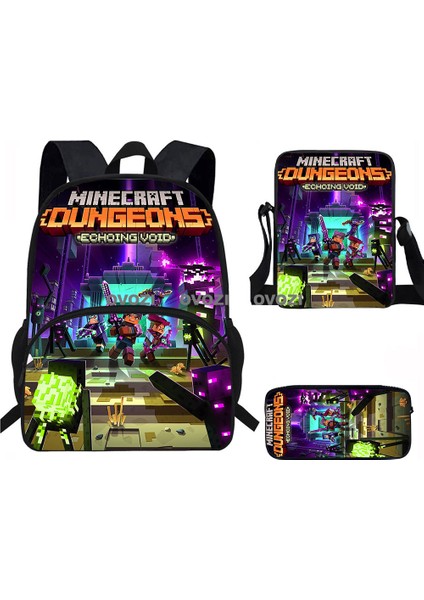 Ovozı Öğrenci Okul Çantası Seti (Yurt Dışından)