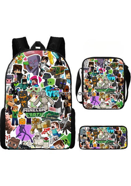 Ovozı Öğrenci Okul Çantası Seti (Yurt Dışından)