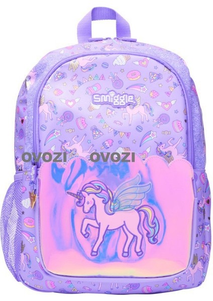 Ovozı 42CM Dekompresyon Büyük Kapasiteli Omuz Çantası Öğrenci Okul Çantası (Yurt Dışından)