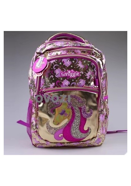 Ovozı 42CM Dekompresyon Büyük Kapasiteli Omuz Çantası Öğrenci Okul Çantası (Yurt Dışından)