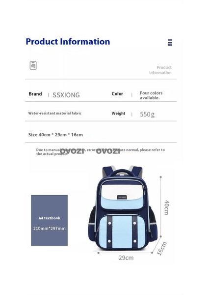 Ovozı Moda Omuz Çantası Trendy Öğrenci Okul Çantası (Yurt Dışından) modelleri