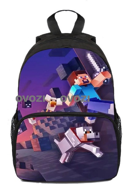 Ovozı Benim Dünyam Omurga Koruyucu Omuz Çantası Öğrenci Okul Çantası (Yurt Dışından)