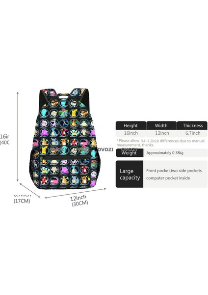 Ovozı Öğrenci Okul Çantası Günlük Omuz Çantası (Yurt Dışından) fiyatları