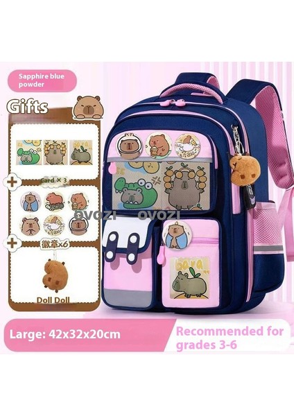 Ovozı Büyük Kapasiteli Öğrenci Okul Çantası Eğlence Seyahat Omuz Çantası (Yurt Dışından)