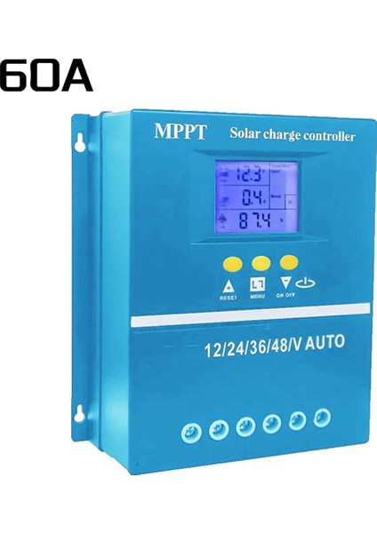 60A Mppt Güneş Şarj Kontrol Cihazı 12V 24V 36V 48V Akü Sistemi Otomatik, Pv Güneş Paneli Regülatörü (Yurt Dışından) fiyatları