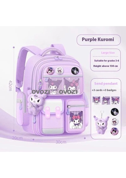 Ovozı Sevimli Karikatür Yük Azaltma Omurga Koruma Öğrenci Okul Çantası Eğlence Omuz Çantası (Yurt Dışından)