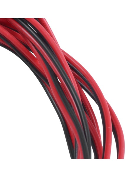 Araba Oto Hoparlör Için 5m 22AWG Kırmızı Siyah Çift Çekirdekli Elektrik Kablo Teli (Yurt Dışından) indirimleri