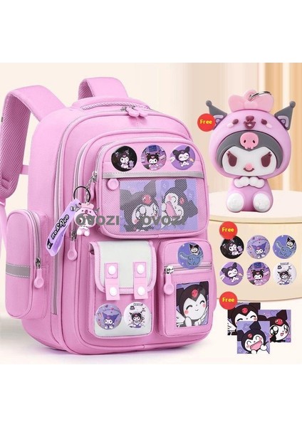 Ovozı Sevimli Karikatür Yük Azaltma Omurga Koruma Öğrenci Okul Çantası Eğlence Omuz Çantası (Yurt Dışından)