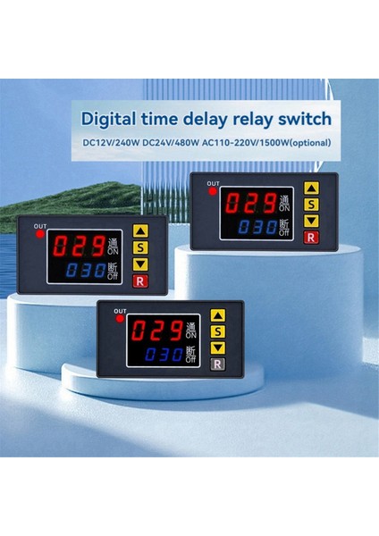 T3231 Programlanabilir Zaman Kontrol Cihazı Dc 12V 240W Çift LED Ekranlı Dijital Röle Zaman Geciktirme Anahtarı (Yurt Dışından) indirimleri
