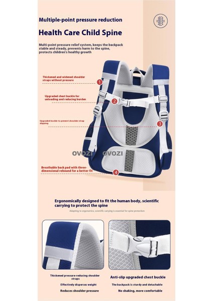 Ovozı Günlük Omuz Çantası Öğrenci Okul Çantası (Yurt Dışından) indirimleri