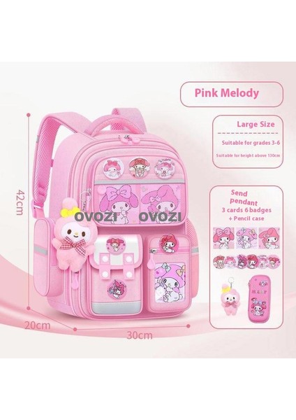 Ovozı Büyük Kapasiteli Yük Azaltma Omurga Koruma Öğrenci Okul Çantası Eğlence Omuz Çantası (Yurt Dışından)