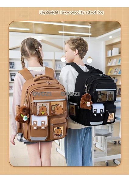 Ovozı Büyük Kapasiteli Yük Azaltma Omurga Koruma Öğrenci Okul Çantası Eğlence Omuz Çantası (Yurt Dışından) modelleri